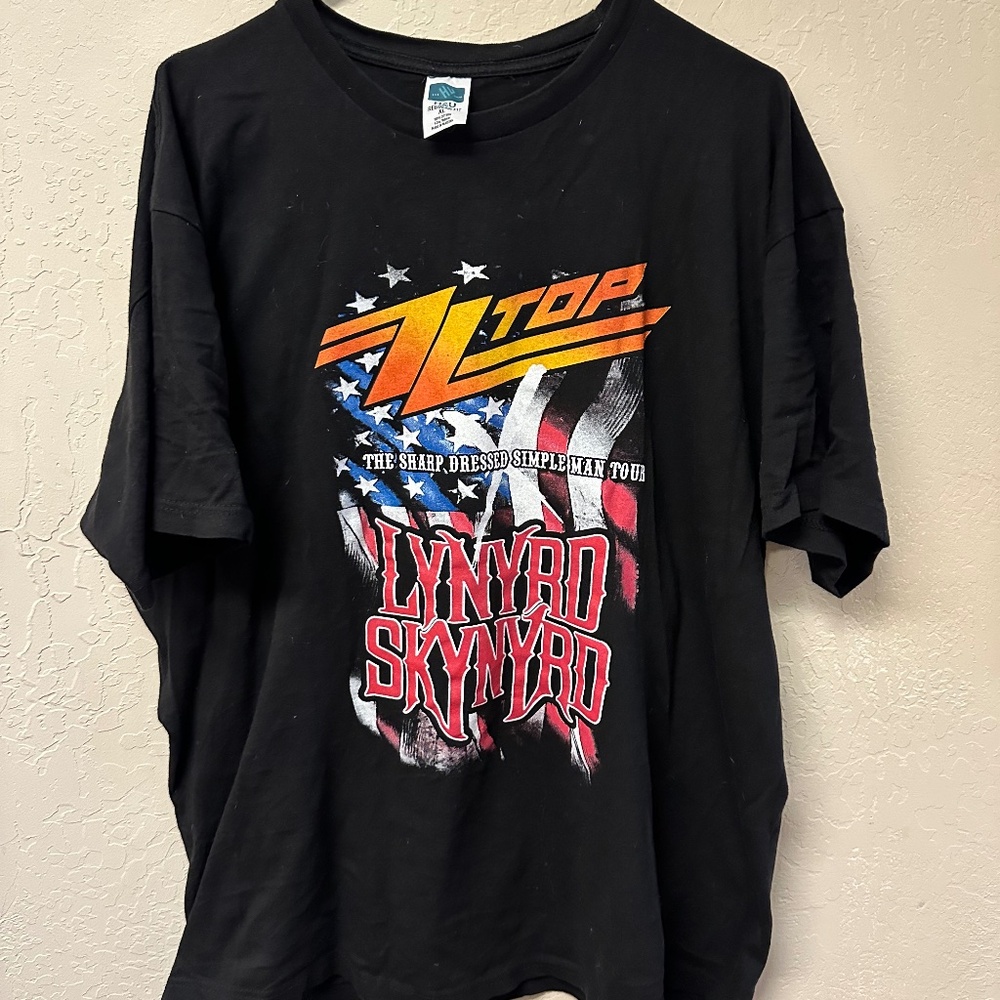 ZZ Top / Lynyrd Skynyrd tour tee shirt - XL
